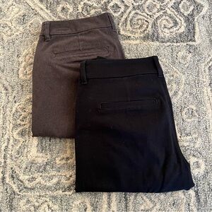 Lot of 2 pairs Old Navy pixie ankle pant 0